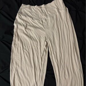 Cream Maternity Lounge Pants
